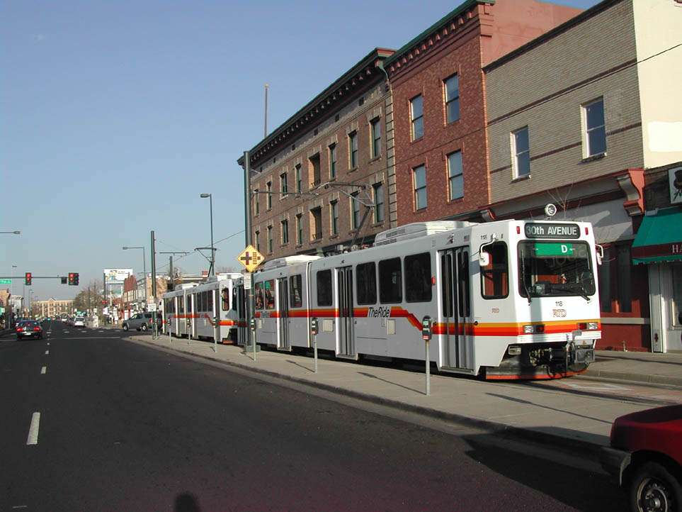 Denver Regional Transportation District Downing near 30th St.